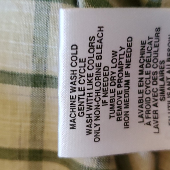 Columbia Men's Plaid Button Down Shirt XXL - Picture 5 of 5